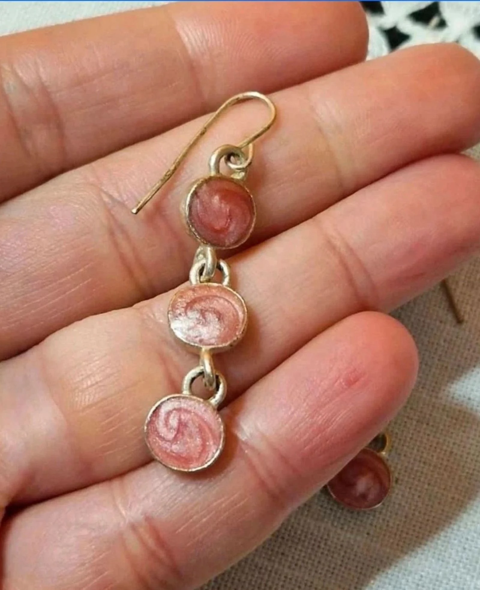 ✨Pendientes Vintage en Cascada Esmaltada ✨ – photo 3